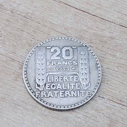 20 FRANCS TURIN ARGENT