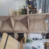 PARAVENT PERSIENNE 3 ETAGERES BOIS 