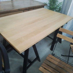 BUREAU PLATEAU BOIS MASSIF...