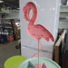 FLAMAND ROSE MÉTAL LUMINEUX 