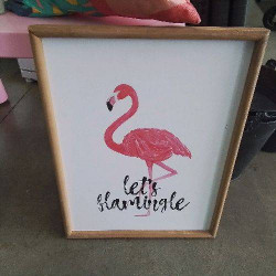 CADRE FLAMAND ROSE 