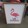 CADRE FLAMAND ROSE 
