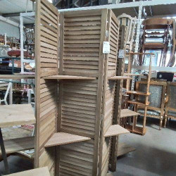 ETAGERES PARAVENT PERSIENNE