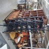 LOT 6 CHAISES BISTROT PLASTIQUE NOIR