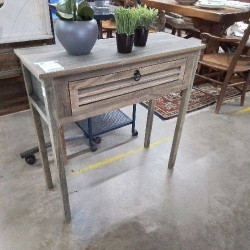 CONSOLE 1 TIROIR PERSIENNE...