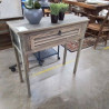 CONSOLE 1 TIROIR PERSIENNE BOIS