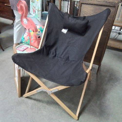 FAUTEUIL PAPILLON BOIS...