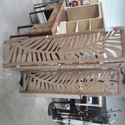 PARAVENT FEUILLAGE BOIS