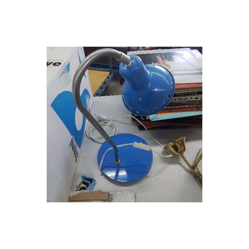 LAMPE DE BUREAU BLEUE
