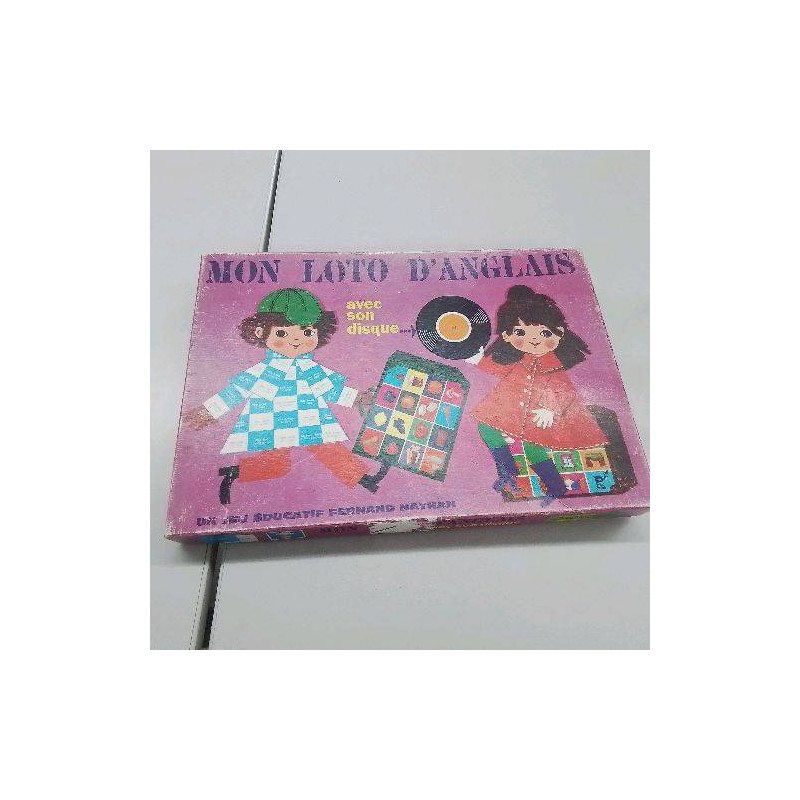 JEU LOTO ANGLAIS
