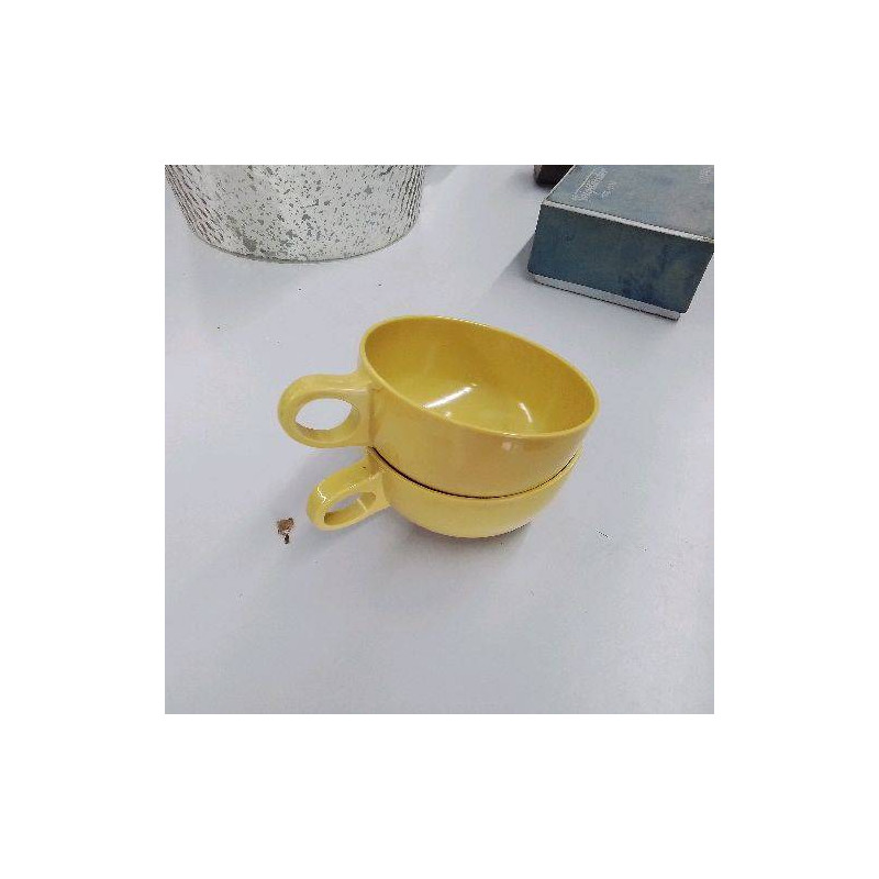 TASSES PLASTIQUE FLORENCE BY PROLON LOT DE 4