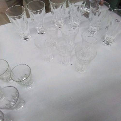 LOT DE 6 VERRES BACCARAT