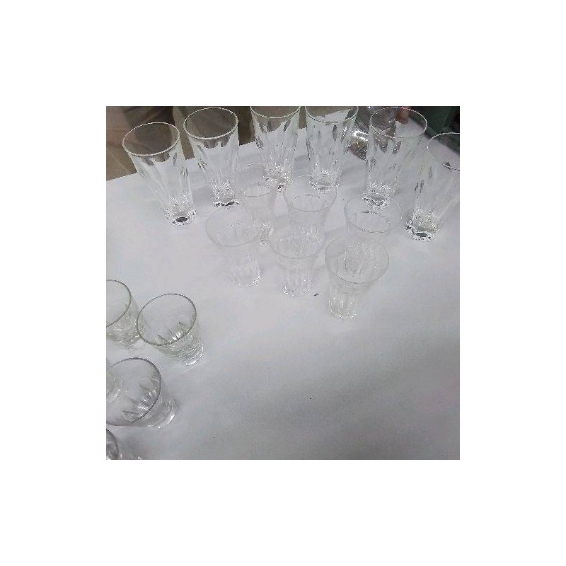 LOT DE 6 VERRES BACCARAT