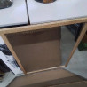MIROIR RECTANGULAIRE EFFET BOIS 