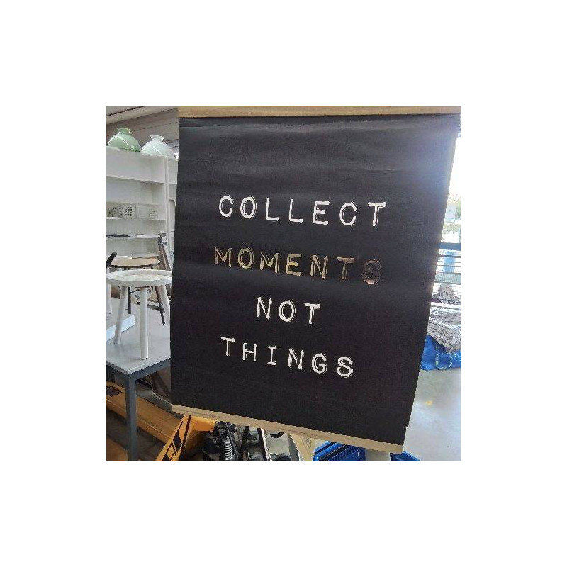 TOILE COLLECT MOMENTS NOT THINGS