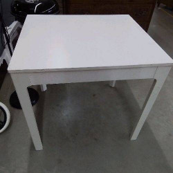TABLE BLANCHE 1 ALLONGE