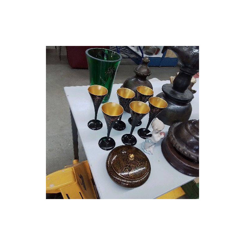 LOT 6 VERRE SAQUE JAPON