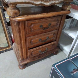 MEUBLE 3 TIROIRS RUSTIQUE