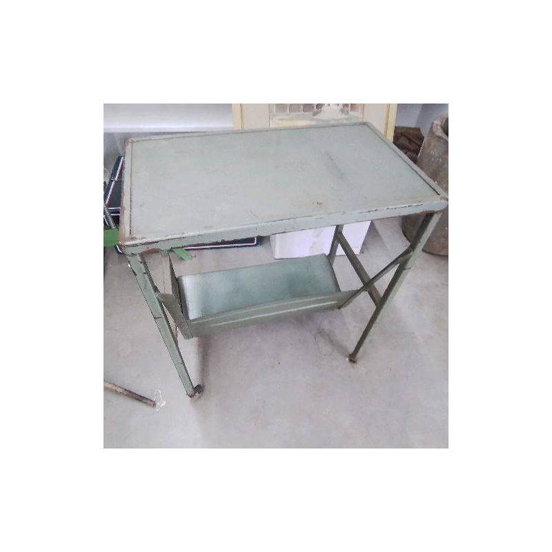 DESSERTE A ROULETTES METAL