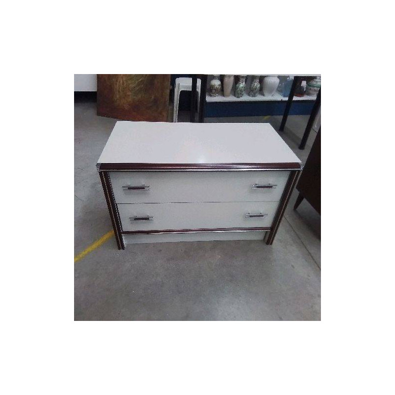 COMMODE VINTAGE 2 TIROIRS 