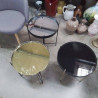 TABLE D’APPOINT MIROIR