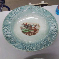 PLAT DECOR CHASSE A COURRE 