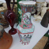 VASE ASIATIQUE ROSE