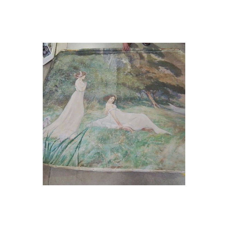 TOILE ART NOUVEAU 