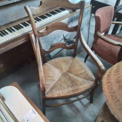 FAUTEUIL PAILLÉ