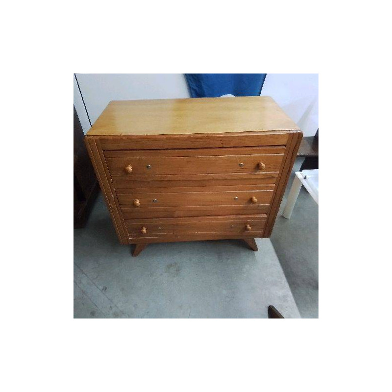 COMMODE 3 TIROIRS VINTAGE