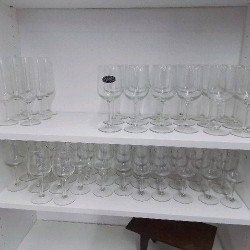SERIE DE 59 VERRES LA ROCHERE 