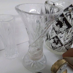 VASE CRISTAL TAILLÉ 
