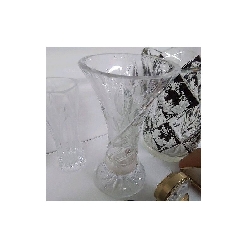 VASE CRISTAL TAILLÉ 