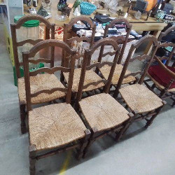 LOT 6 CHAISES 