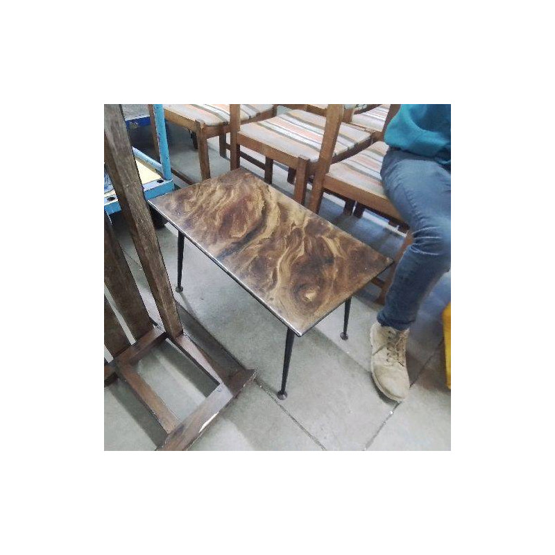 TABLE BASSE LAQUEE VINTAGE 