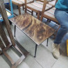 TABLE BASSE LAQUEE VINTAGE 