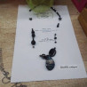 COLLIER ONYX NOIR