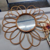 MIROIR SOLEIL ROTIN EN L’ETAT