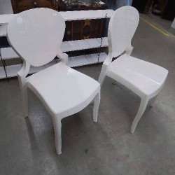 PAIRE DE CHAISES DESIGN...