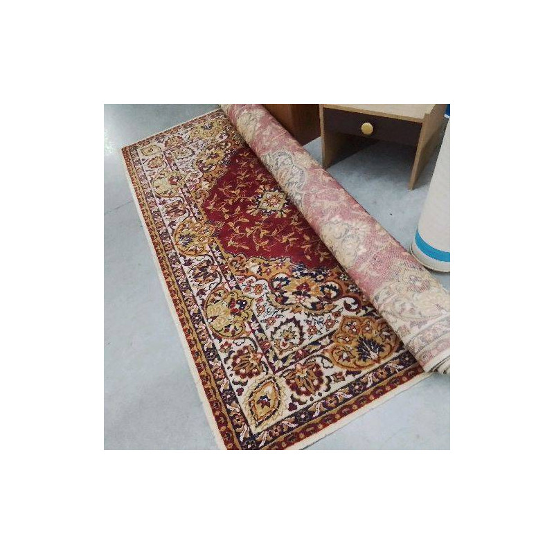 TAPIS ROUGE JAUNE 