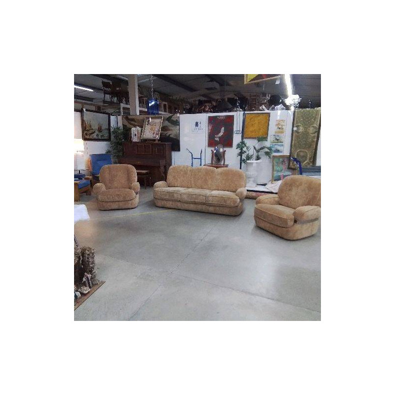 PAIRE DE FAUTEUILS VINTAGE 