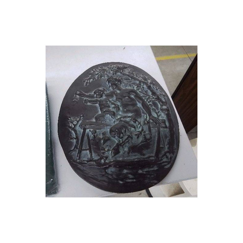 BAS RELIEF MEDAILLON 