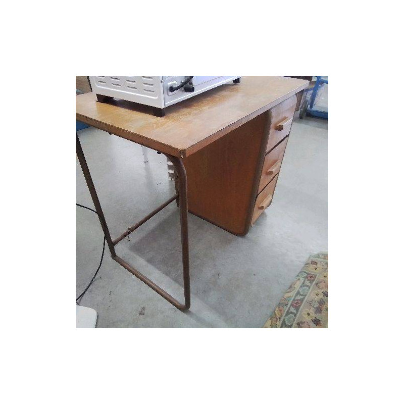BUREAU VINTAGE 3 TIROIRS