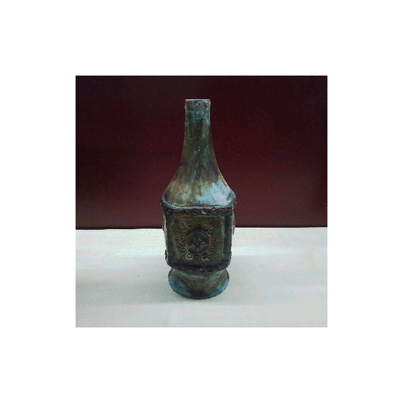 VASE BOUTEILLE CERAMIQUE VINTAGE