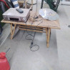 TABLE BASSE ROTIN 