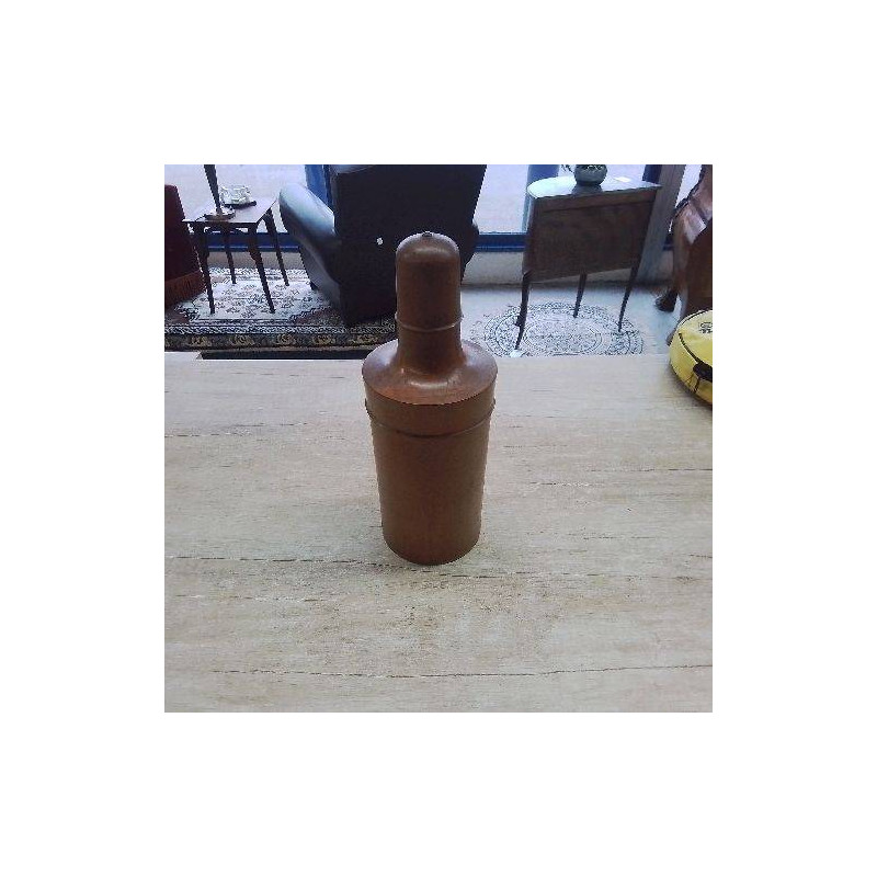 FLACON A PHARMACIE EN BUIS TOURNÉ