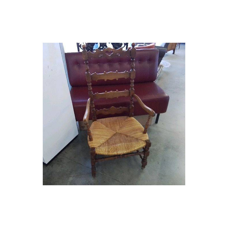 FAUTEUIL PAILLÉ 