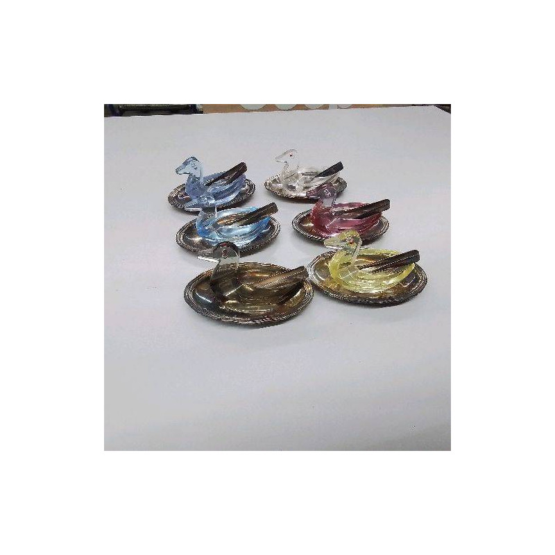 LANCEL LOT 6 CANARDS