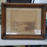 CADRE PHOTO BATEAU PONTON BREST CIRCA 1880