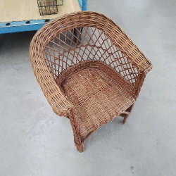FAUTEUIL ROTIN ENFANT